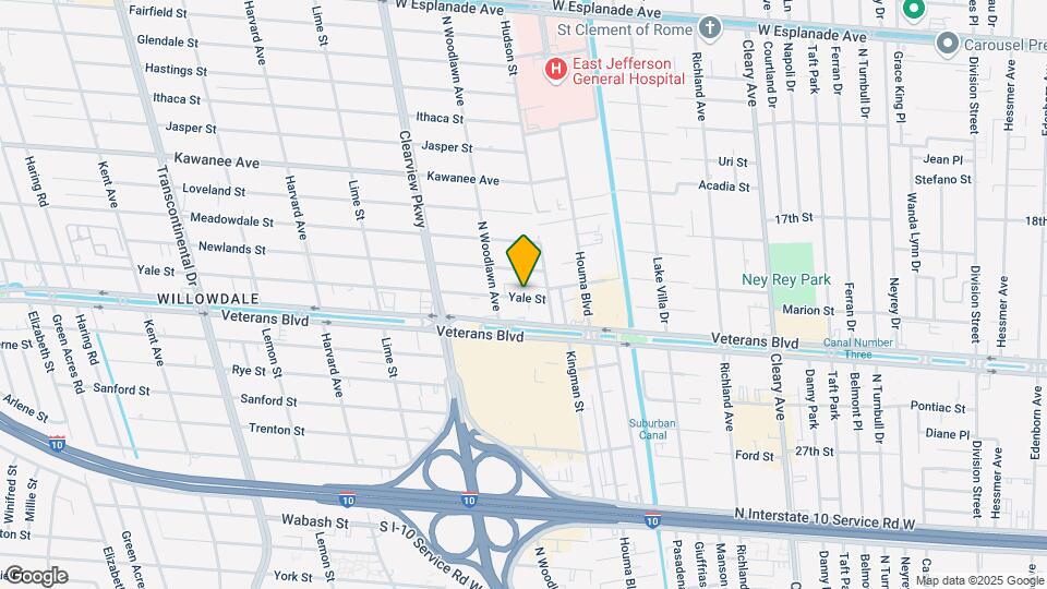 4421 Yale St Map and Location Details