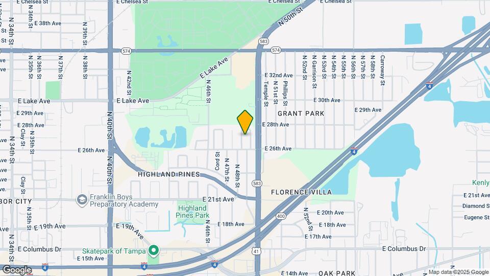 3409 N 48th St Map and Location Details