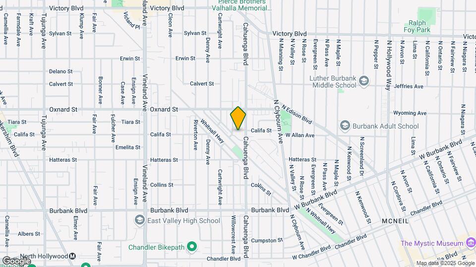 5903 Cahuenga Blvd Mapa y Detalles de la Ubicación