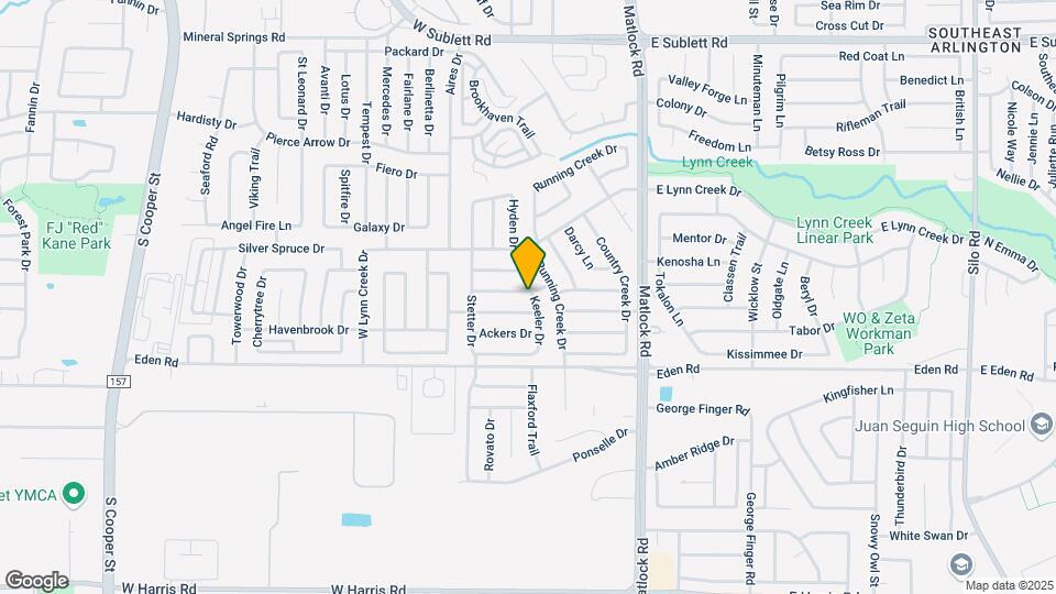 808 Quail Brook Dr Map and Location Details