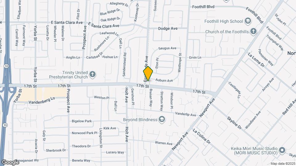 13981 Brenan Way Mapa y Detalles de la Ubicación