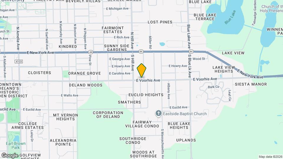 1135 E Voorhis Ave Map and Location Details