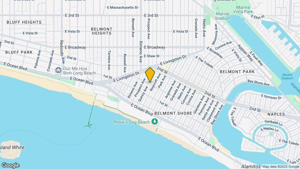 129 Roycroft Ave Mapa y Detalles de la Ubicación