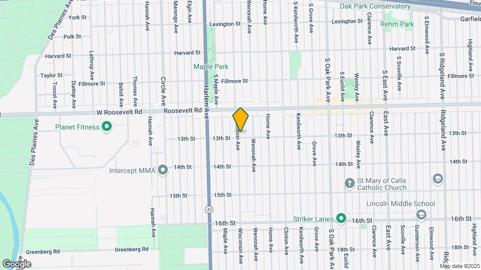 1245 Wisconsin Ave Map and Location Details