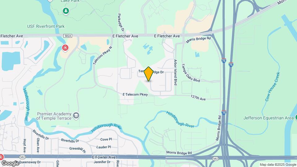 12919 Terrace Springs Dr Map and Location Details