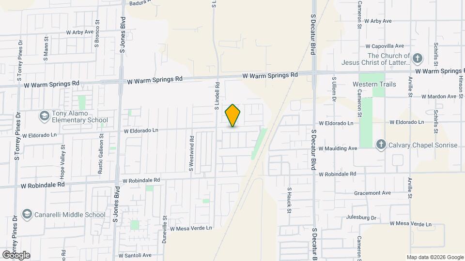 5410 Coral Ribbon Ave Map and Location Details