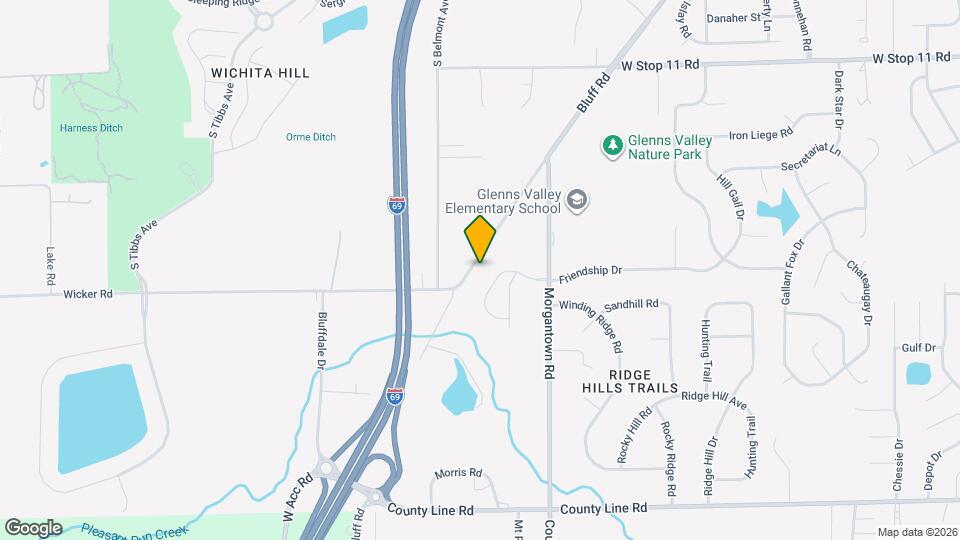 8467 Bluff Rd Map and Location Details