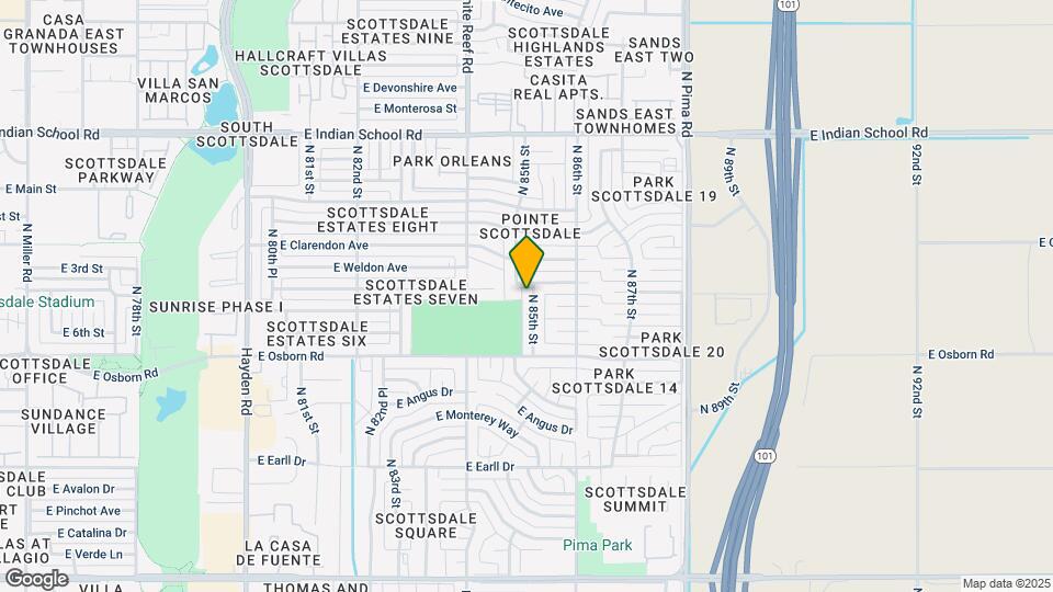 3526 N 85th St Map and Location Details