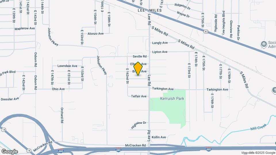 16313 Clearview Ave Map and Location Details