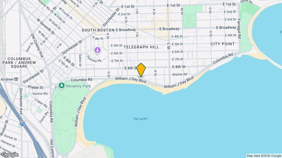 1530 Columbia Rd, Unit 1 Mapa y Detalles de la Ubicación
