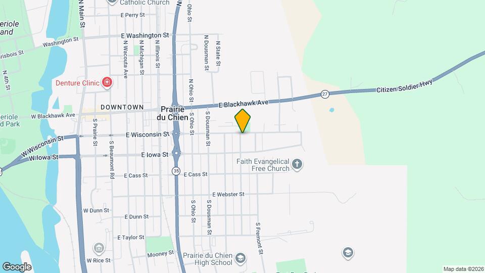 204 S Buchanan St Map and Location Details