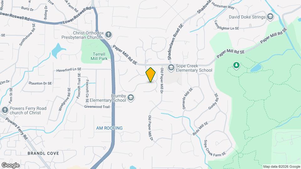 3296 Belmont Glen Dr SE Map and Location Details