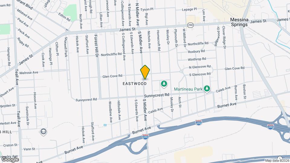 325 S Midler Ave Map and Location Details
