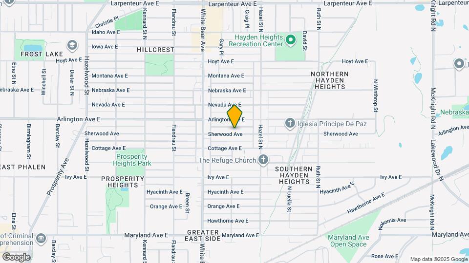1841 Sherwood Ave Map and Location Details