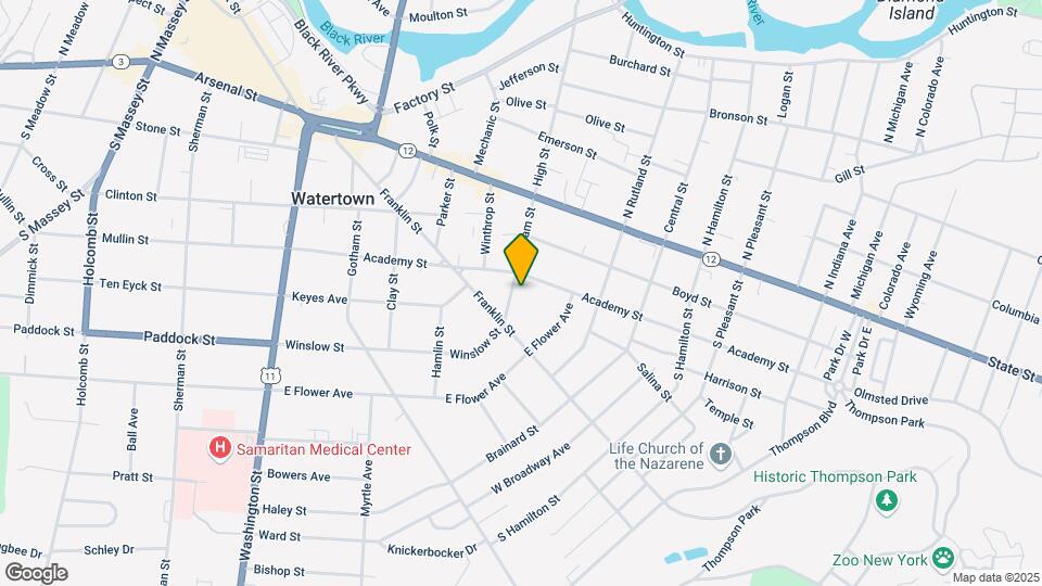 311 William St, Unit 311 Map and Location Details