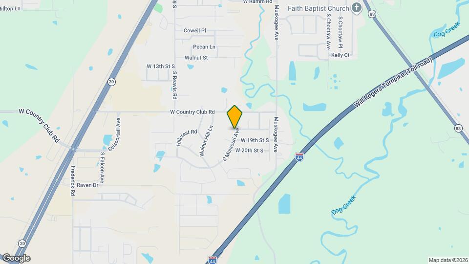 1801 S Missouri Ave Map and Location Details