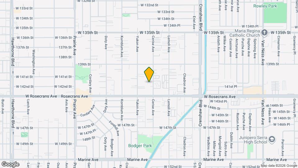 14103 Cerise Ave, Unit 15 Map and Location Details