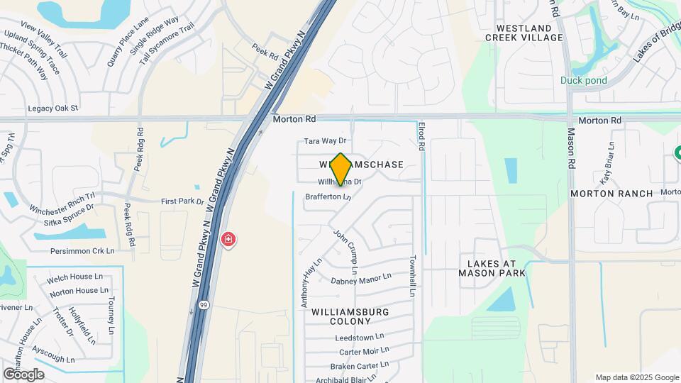 22714 Brafferton Ln Map and Location Details