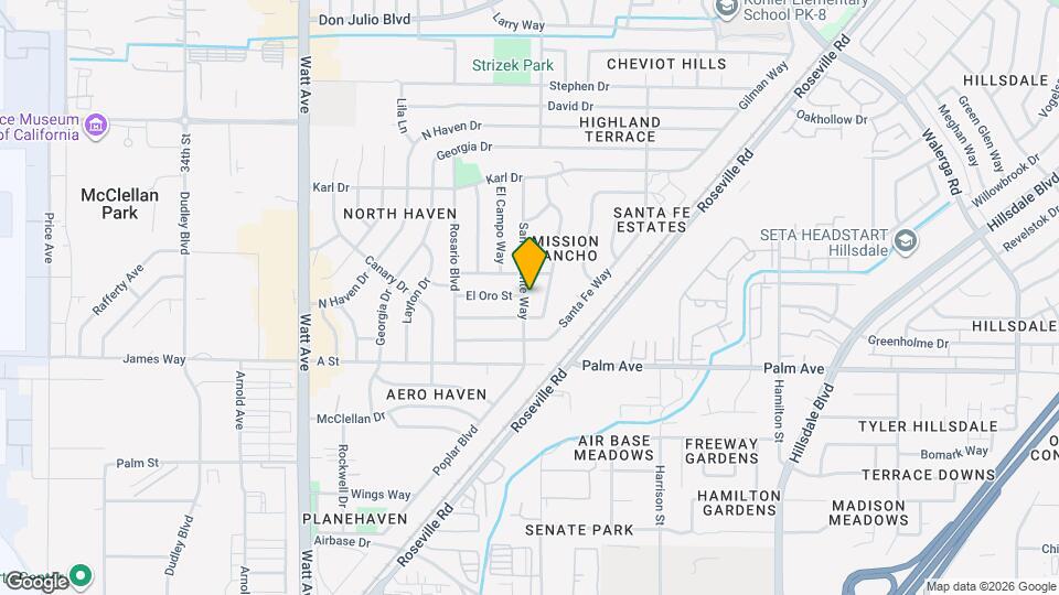 5650 San Vincente Way, Unit B Map and Location Details
