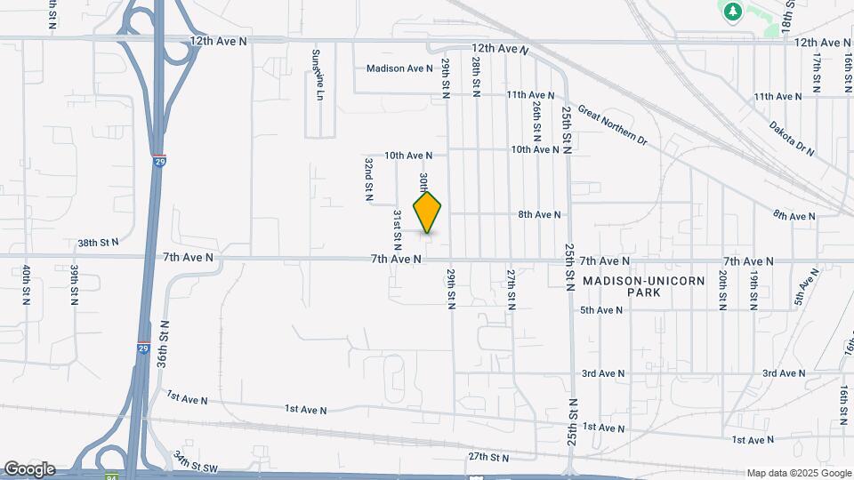 713 30th St N Map and Location Details