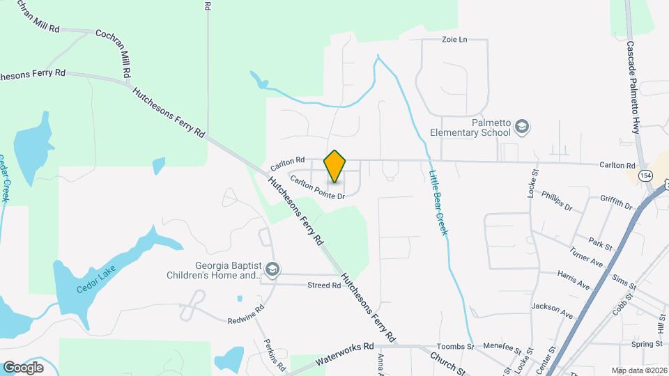 816 Carlton Pointe Terrace Map and Location Details