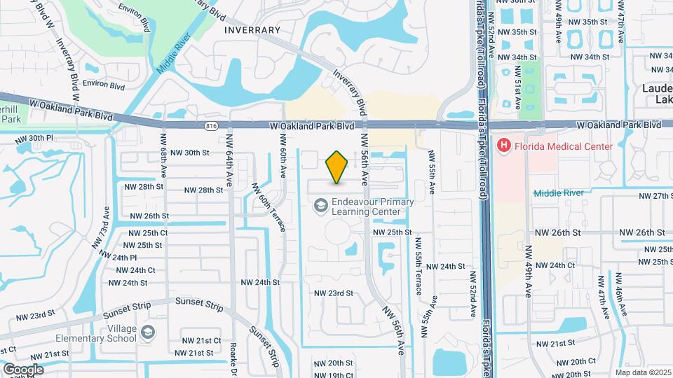 5721 NW 27th Ct Map and Location Details