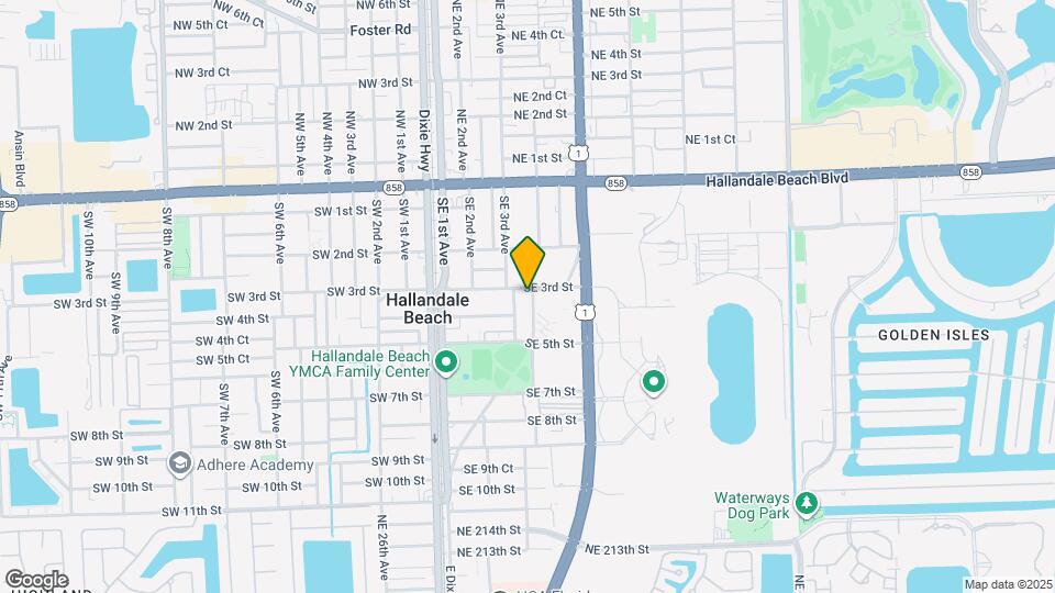 304 SE 4th Ave Map and Location Details