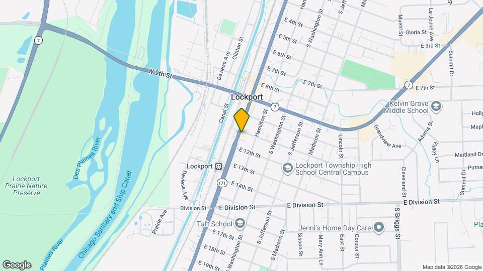 1100-1106 S State St Map and Location Details