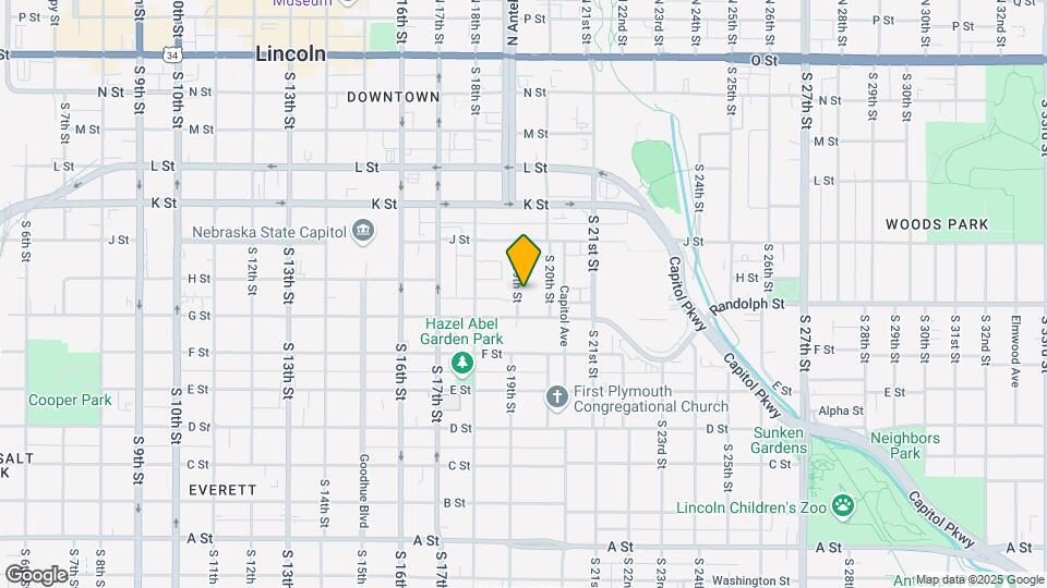 720 S 19th St Mapa y Detalles de la Ubicación