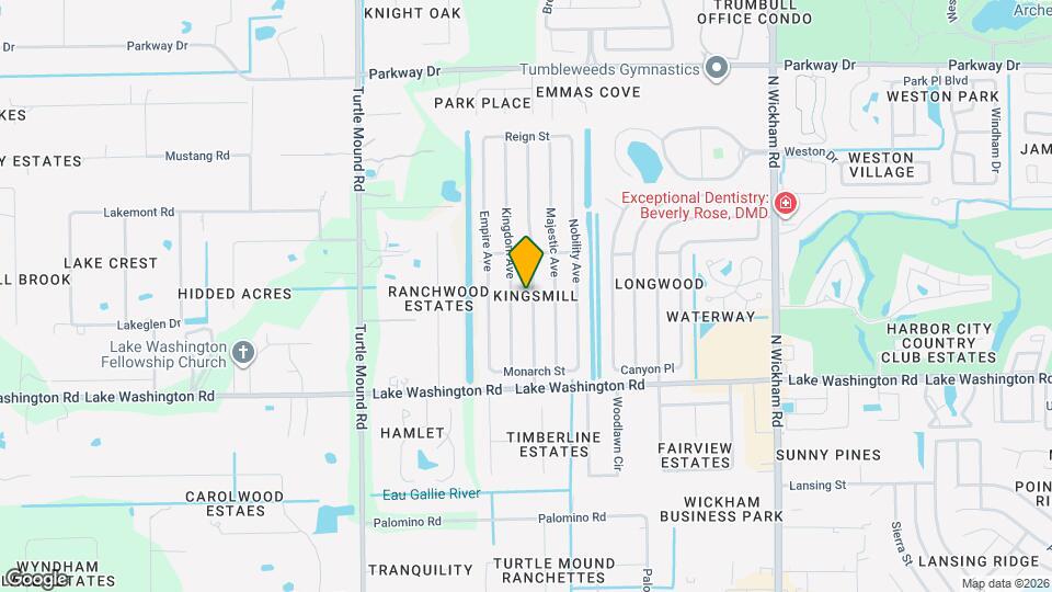 2532 Kingsmill Ave Map and Location Details