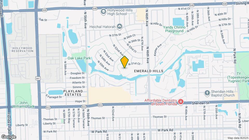 5220 N 31st Pl Map and Location Details