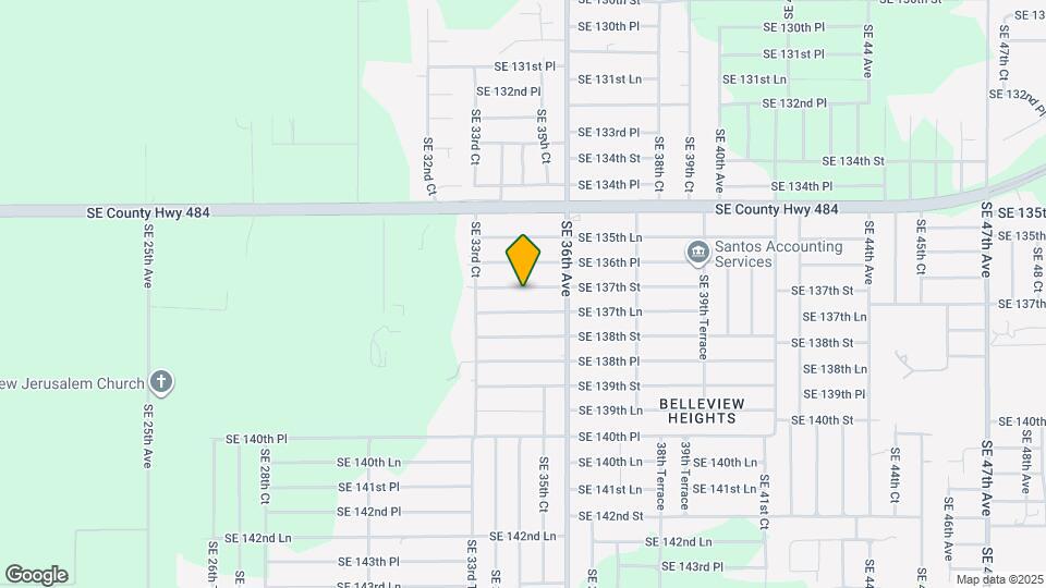 3482 SE 137th St Map and Location Details