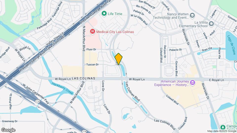 6491 Las Colinas Blvd Map and Location Details