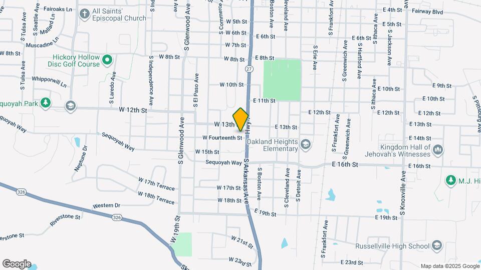 104 W Fourteenth St Map and Location Details