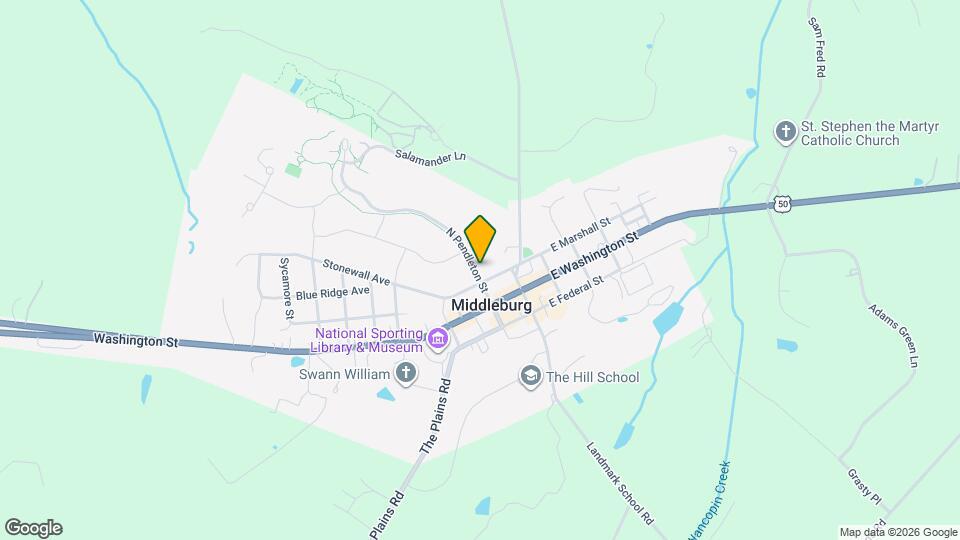 16 W Marshall St Mapa y Detalles de la Ubicación