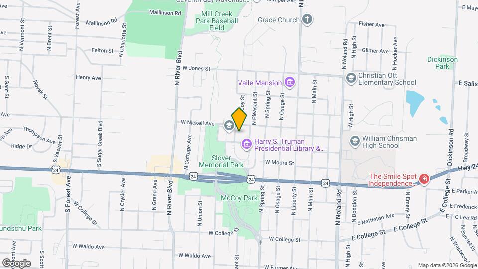 1207 N McCoy St Map and Location Details