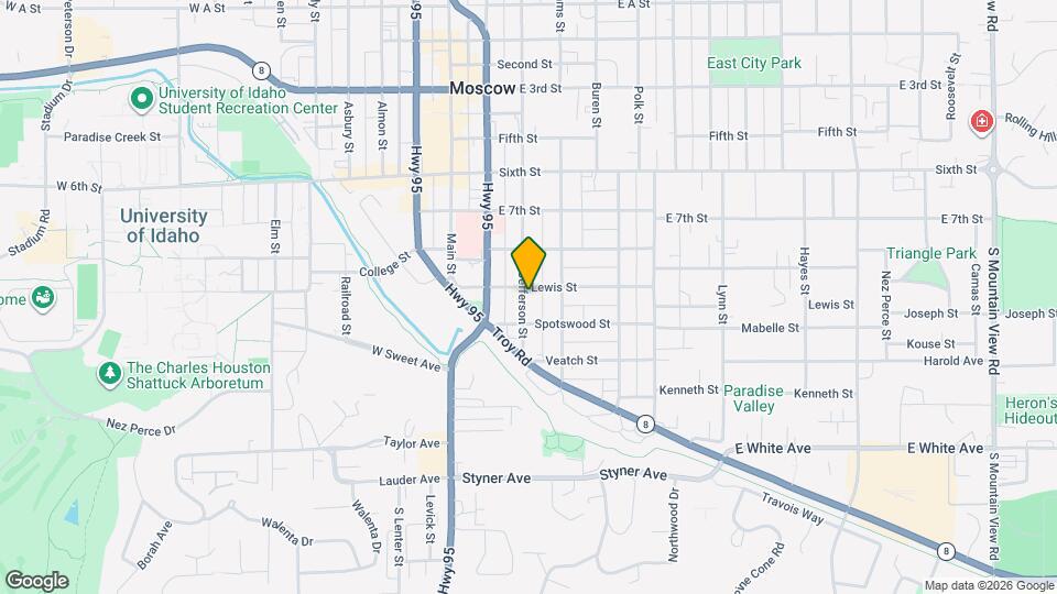 908 S Jefferson St Mapa y Detalles de la Ubicación