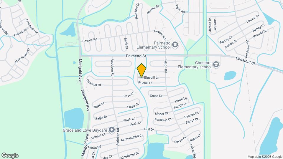 628 Bluebill Ln Mapa y Detalles de la Ubicación