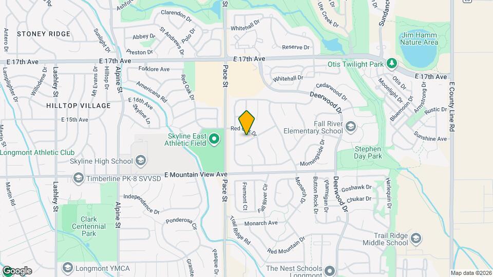 1022 Woodside Rd Map and Location Details