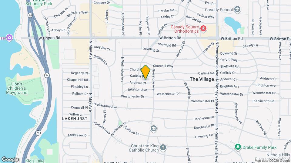 2125 Andover Ct Map and Location Details