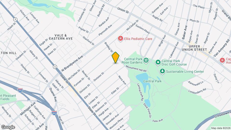 418 Division St Map and Location Details