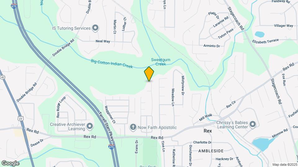 5785 Creekside Dr Map and Location Details