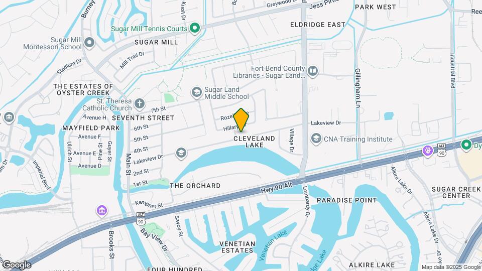 607 Lakeview Dr Map and Location Details