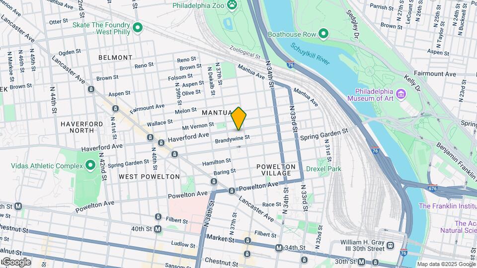 3612-3614 Haverford Ave Map and Location Details