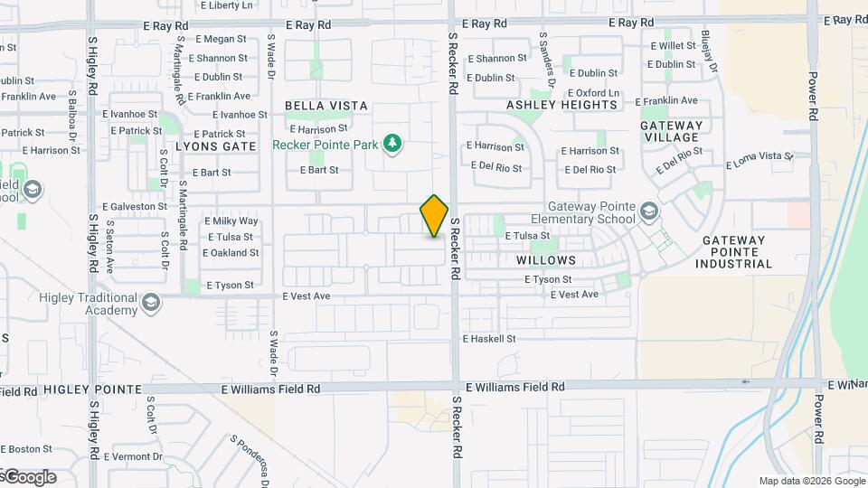 3950 E Ebano St Map and Location Details