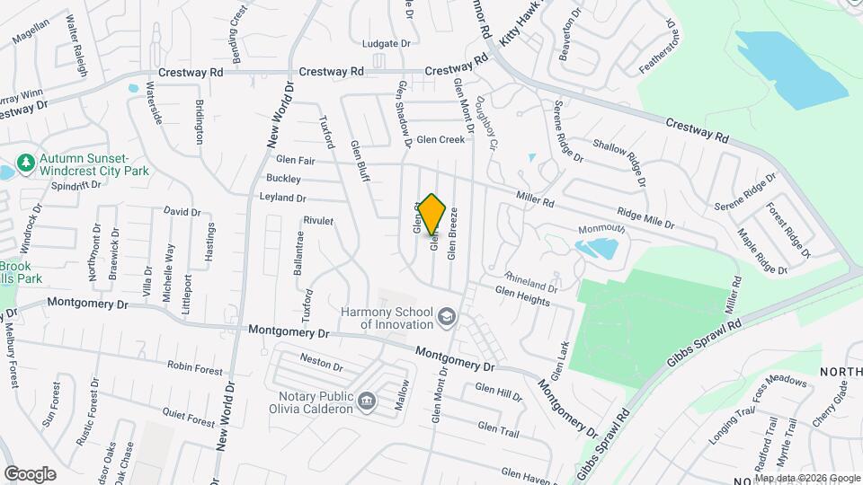 8415 Glen Echo Mapa y Detalles de la Ubicación