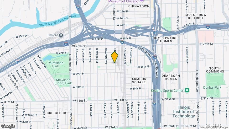 446 W 28th Pl Map and Location Details