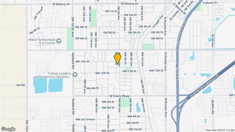 1310 NW 6th Ave Map and Location Details