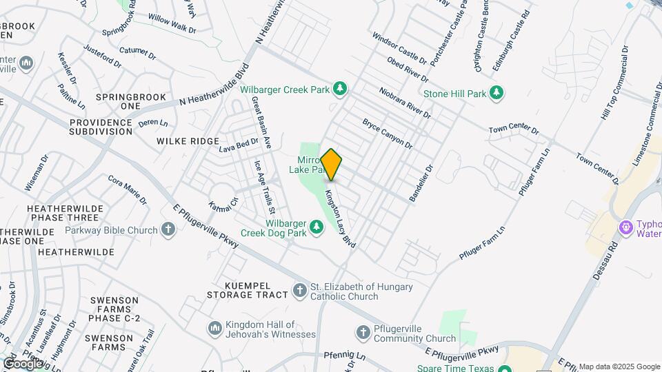 1600 Kingston Lacy Blvd Map and Location Details