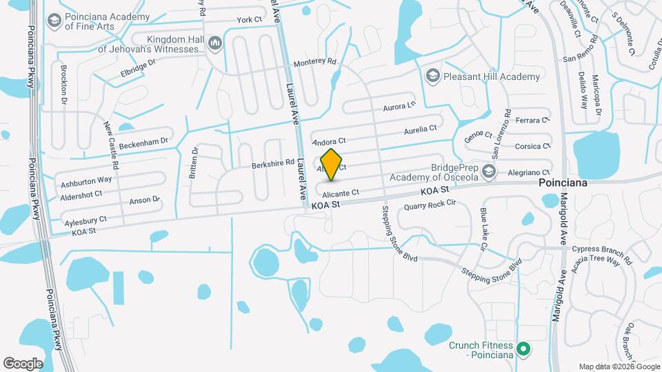 55 Alicante Ct Mapa y Detalles de la Ubicación